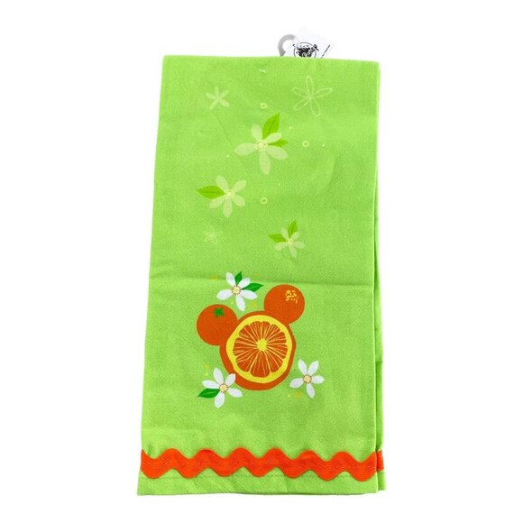 Disney Parks Orange Bird Hello Sun Shine Kitchen Dish Hand Tea Towel - Picture 2 of 4